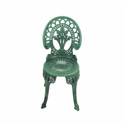 Outdoor Garden Aluminium Chair Green