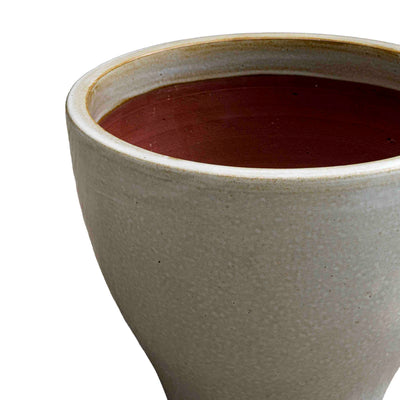 Pebble Grey Ceramic Pot