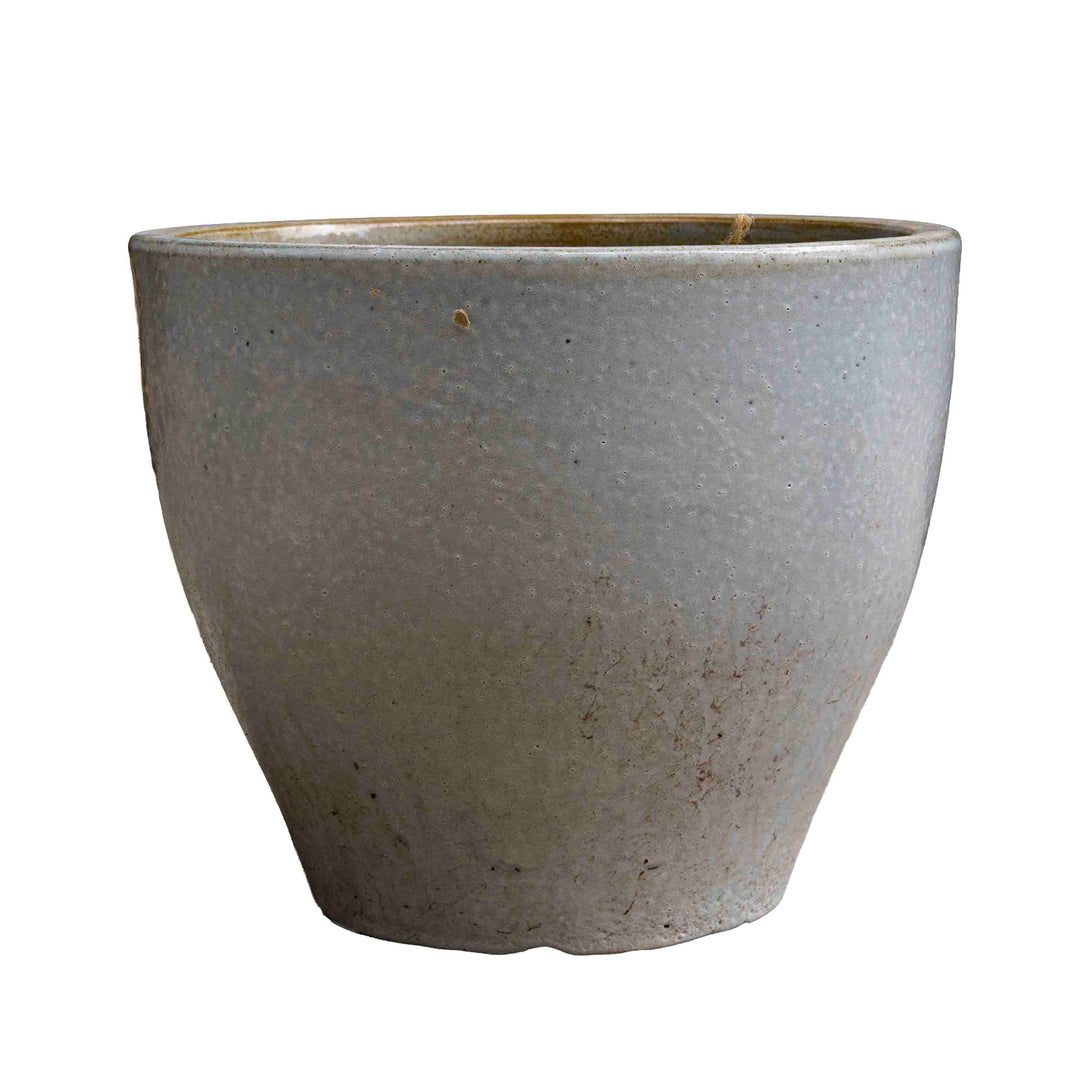 Pebble Grey Ceramic Pot
