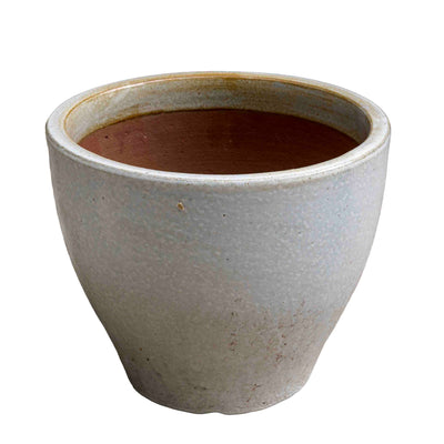 Pebble Grey Ceramic Pot