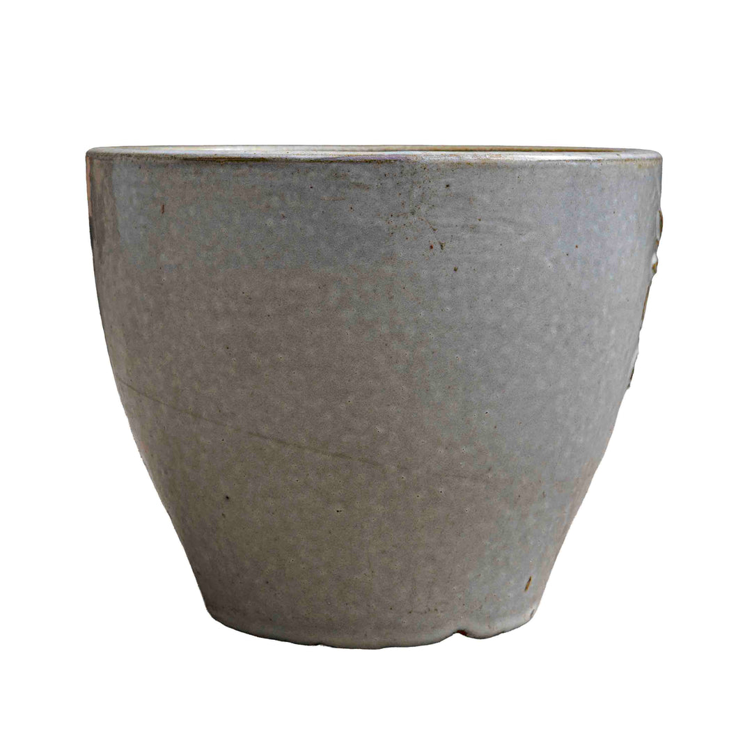 Pebble Grey Ceramic Pot