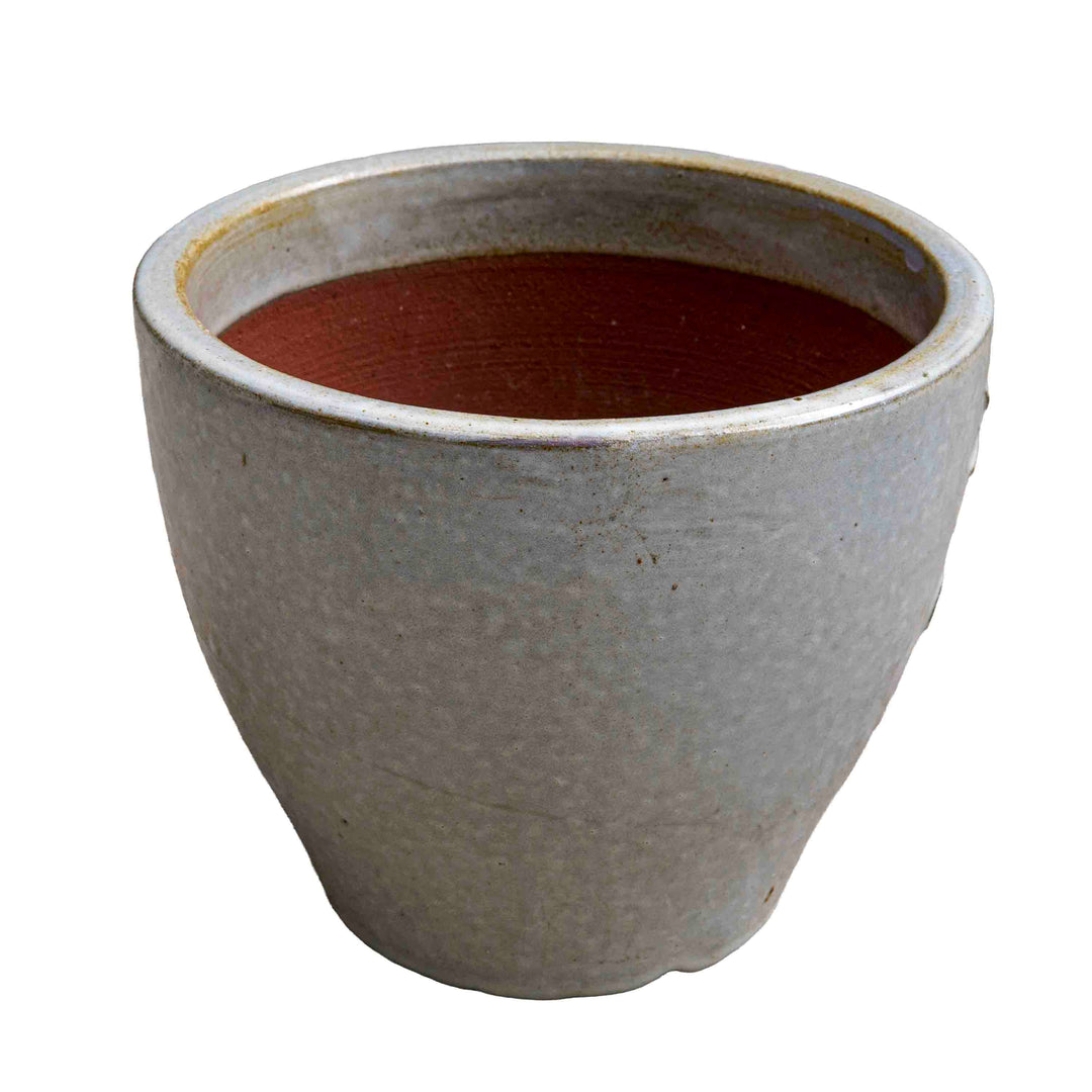 Pebble Grey Ceramic Pot