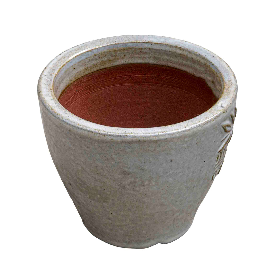 Pebble Grey Ceramic Pot