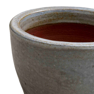 Pebble Grey Ceramic Pot