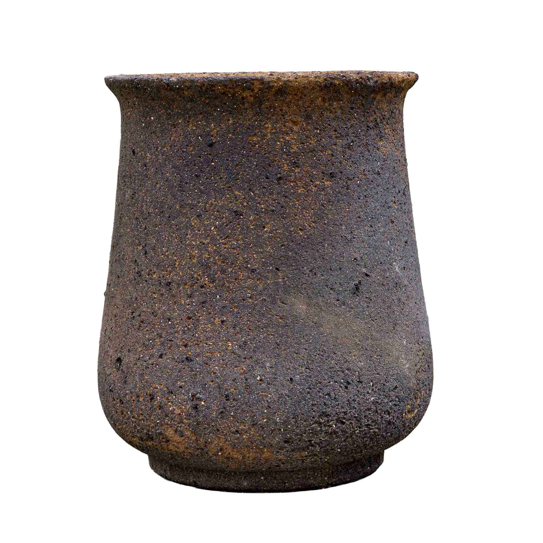 Textura Ceramic Pot Rust