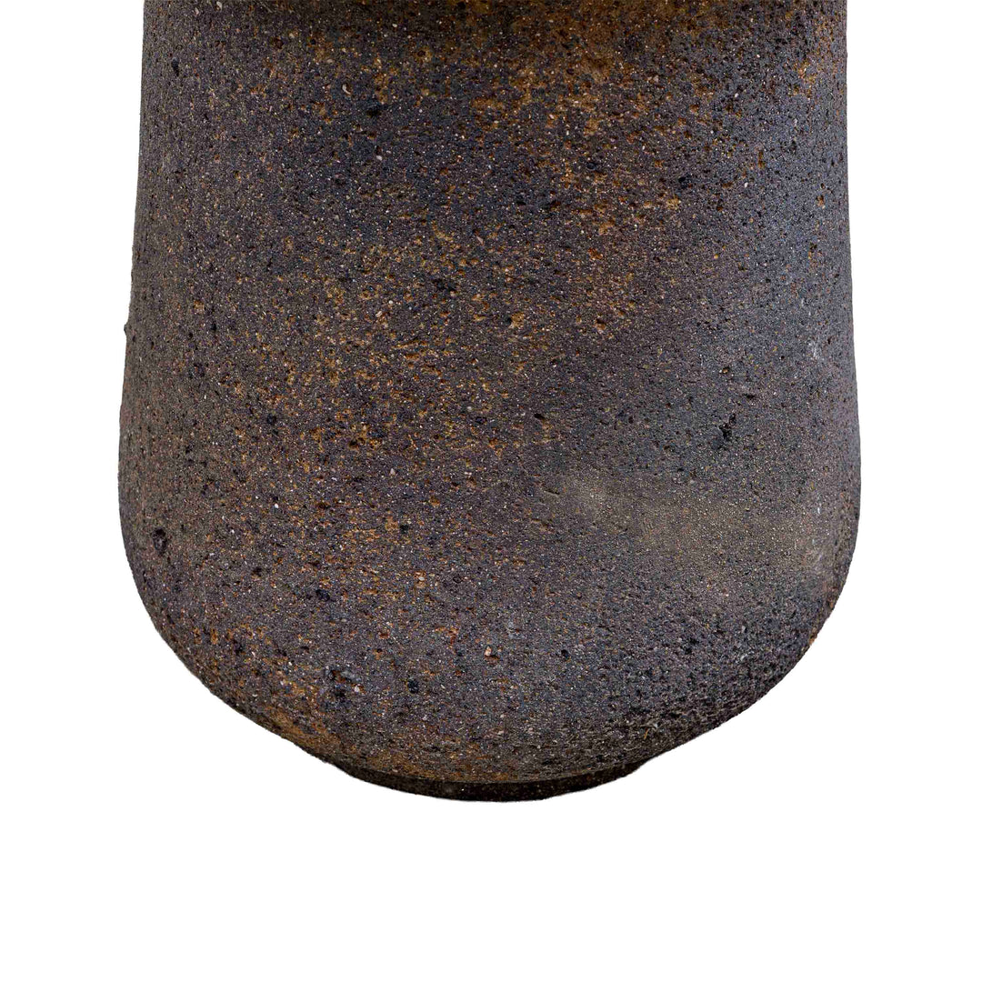 Textura Ceramic Pot Rust