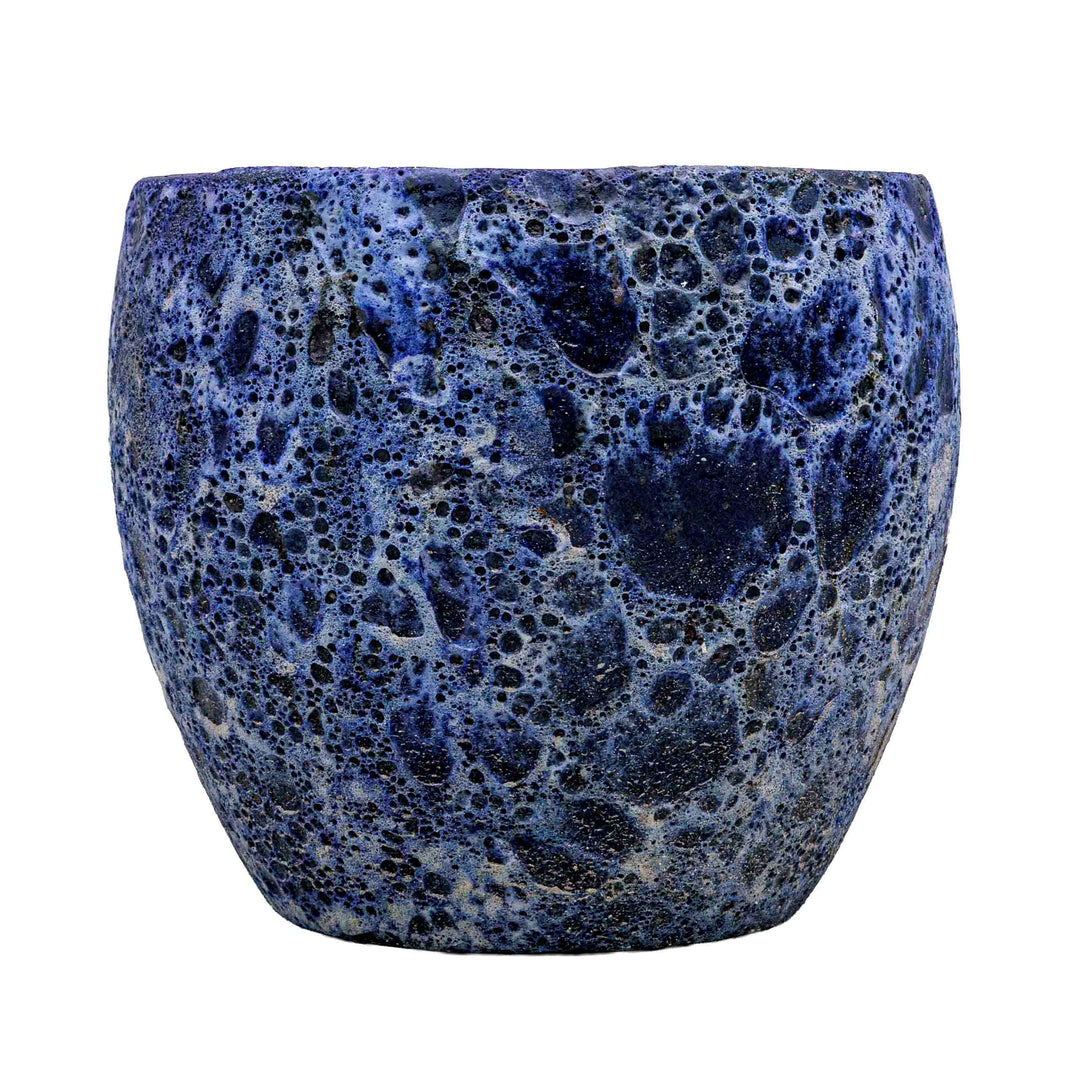 Bright Blue Ceramic Pot