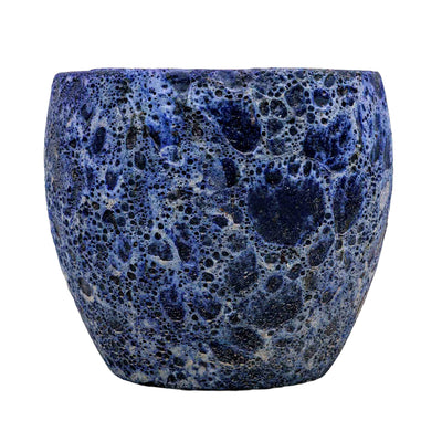 Bright Blue Ceramic Pot