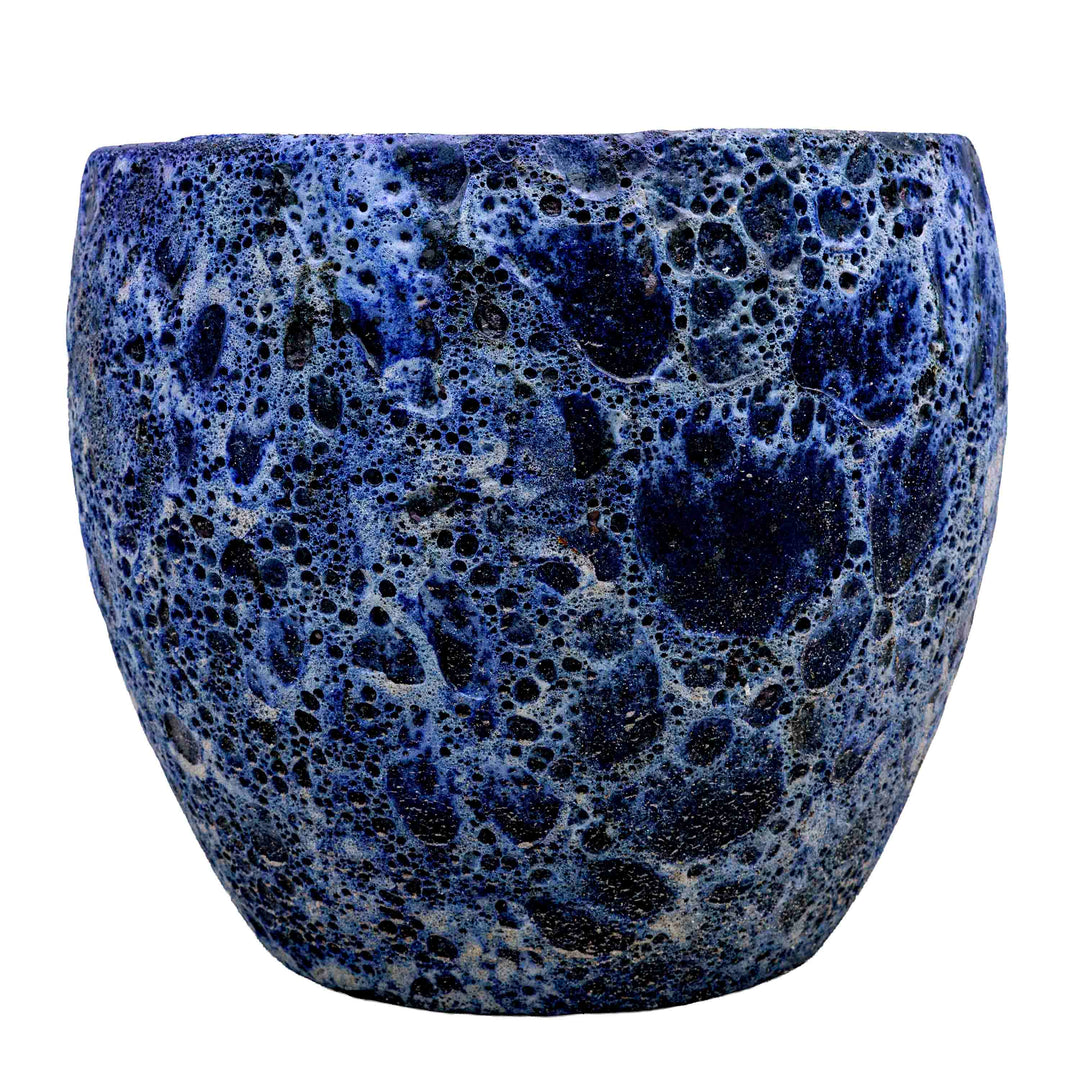 Bright Blue Ceramic Pot