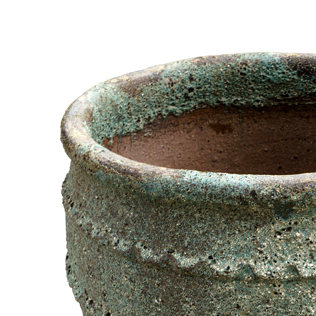 Troy Ceramic Pot Green