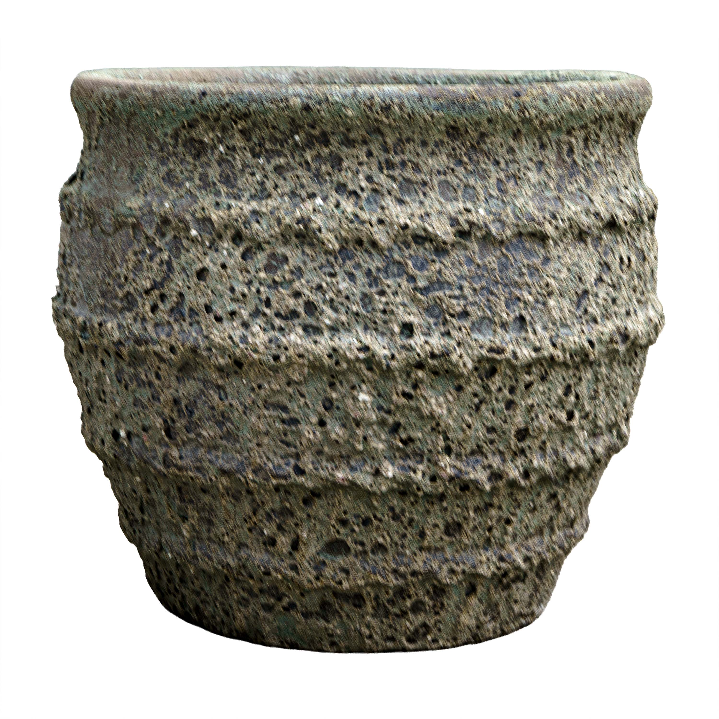Troy Ceramic Pot Green