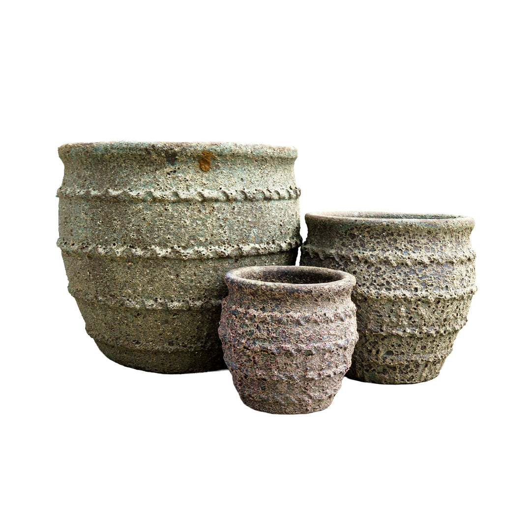 Troy Ceramic Pot Green