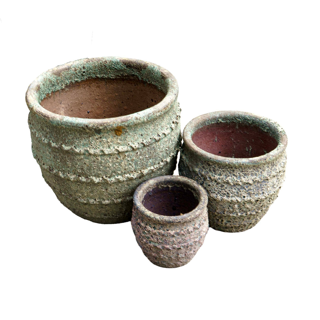 Troy Ceramic Pot Green