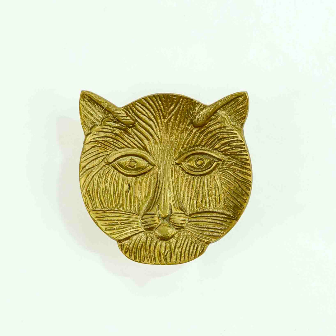 The Gilded Feline Guardian Wall Decor