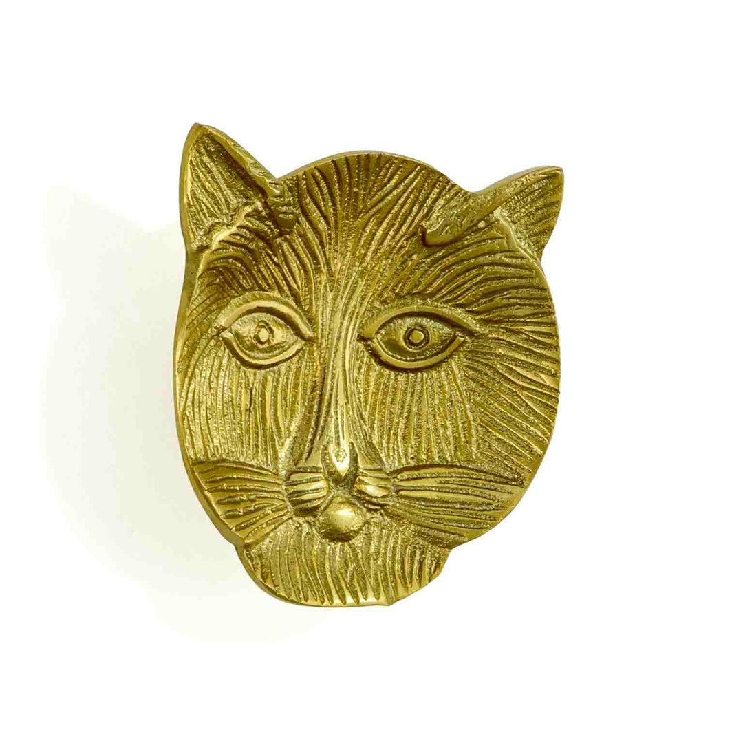 The Gilded Feline Guardian Wall Decor