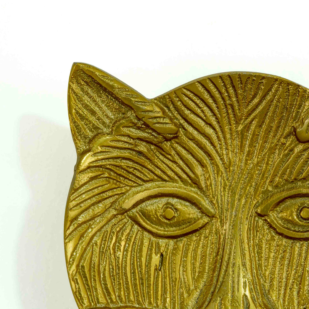 The Gilded Feline Guardian Wall Decor