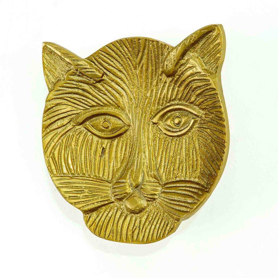 The Gilded Feline Guardian Wall Decor