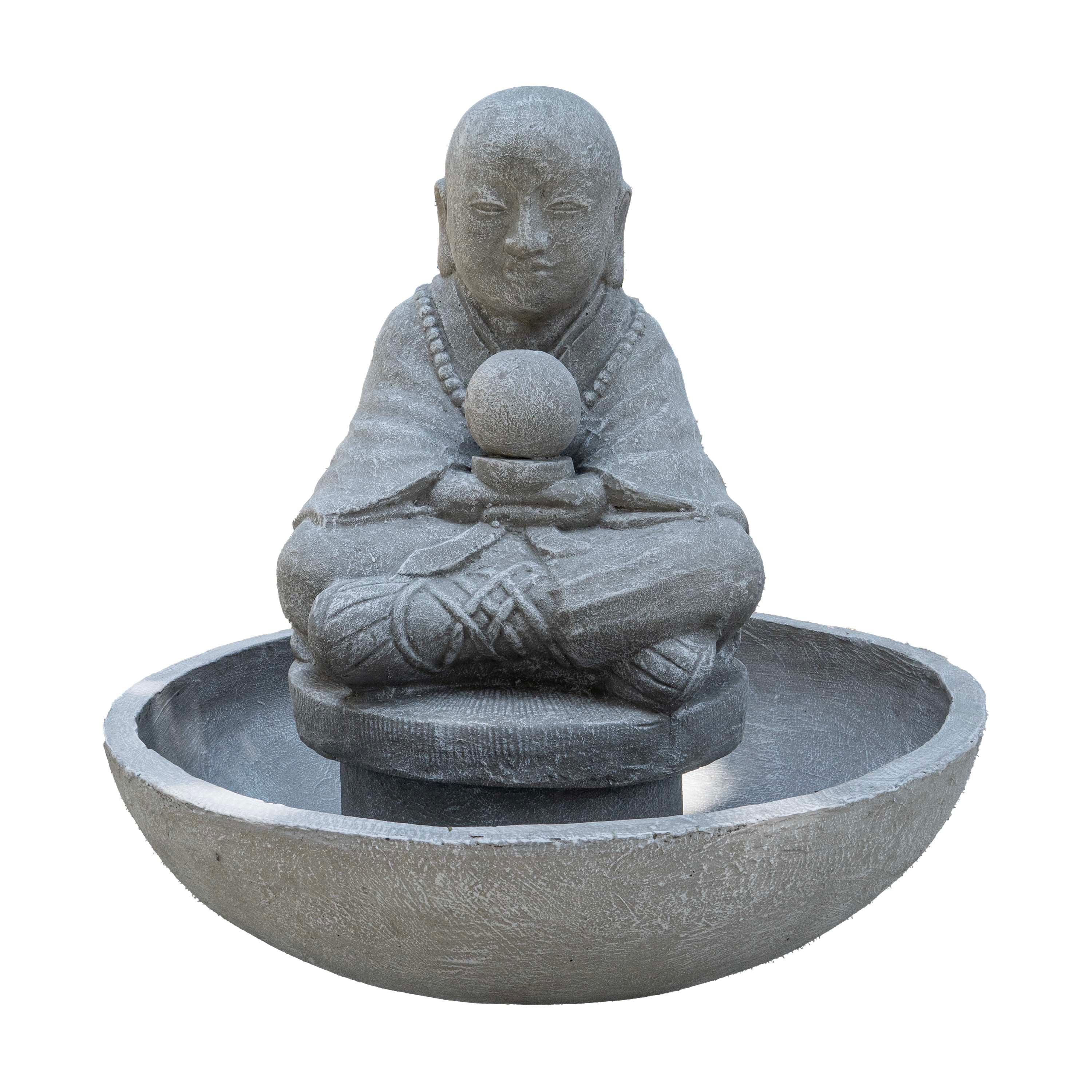 Monk With Stand Fountain