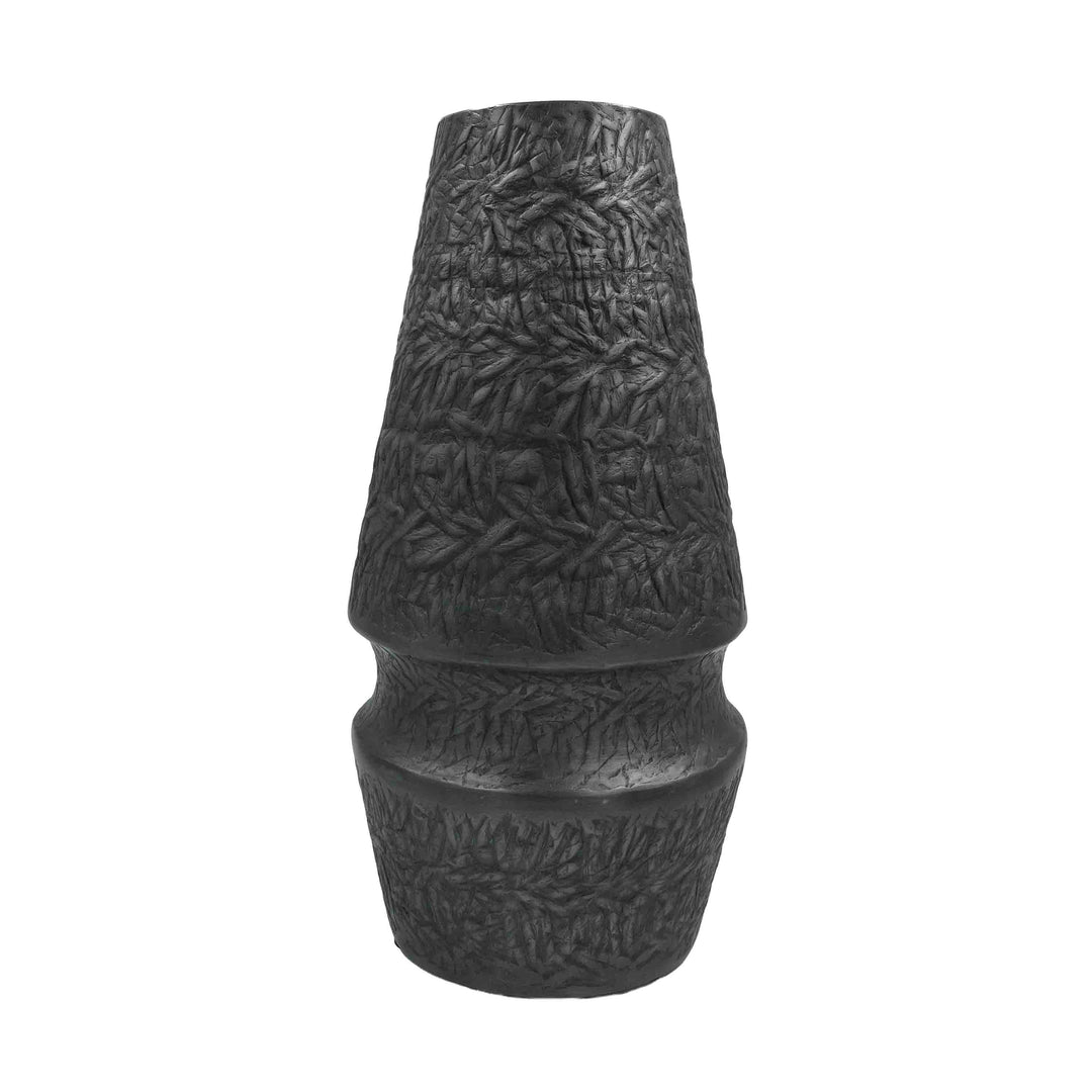 The Volcanic Sentinel Conical Vase