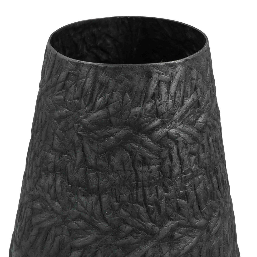 The Volcanic Sentinel Conical Vase