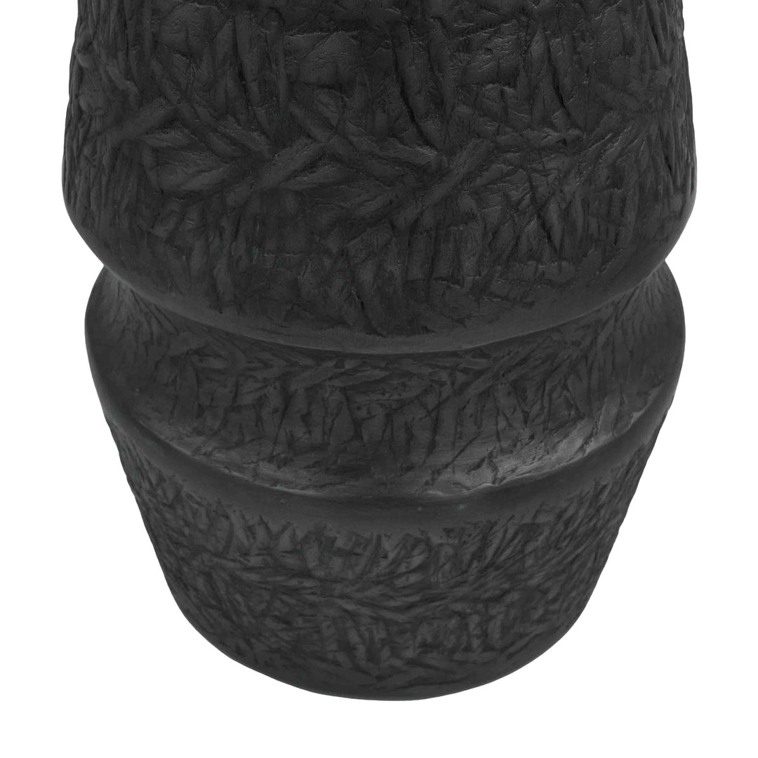The Volcanic Sentinel Conical Vase