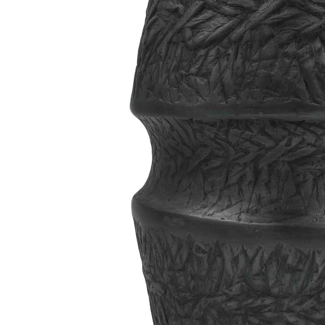 The Volcanic Sentinel Conical Vase