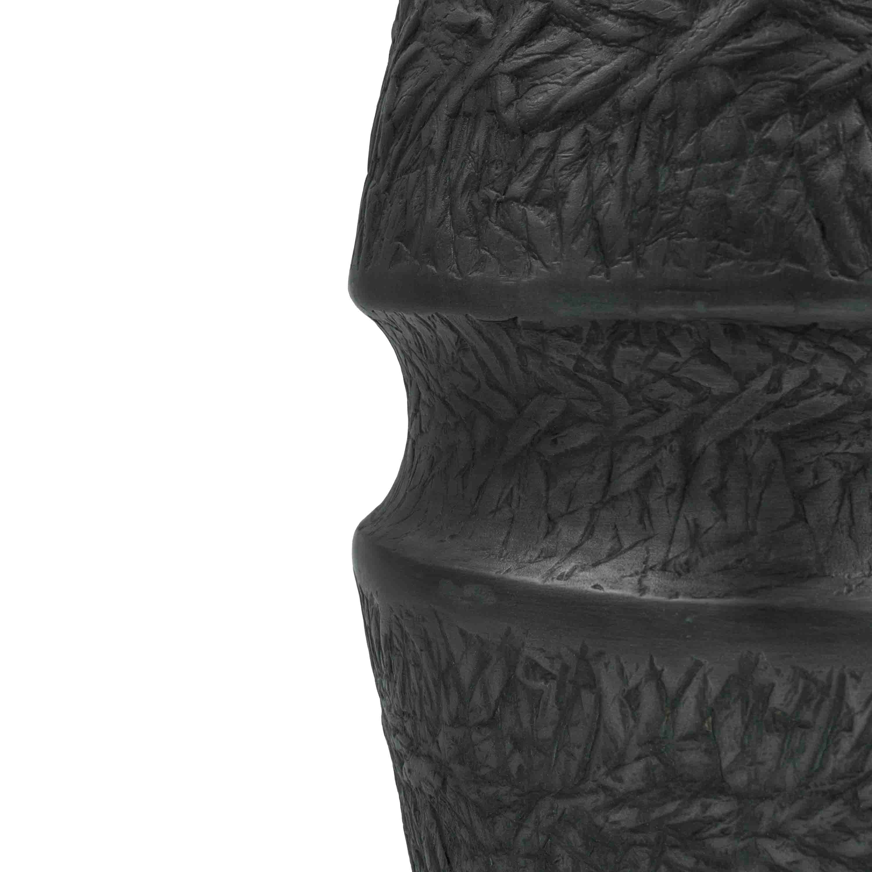 The Volcanic Sentinel Conical Vase