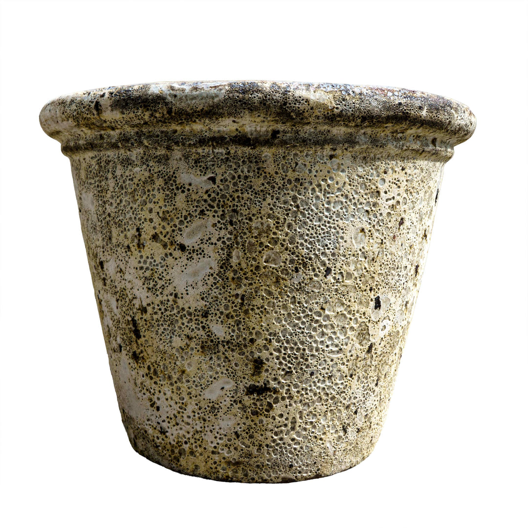 Perry White Ceramic Pot