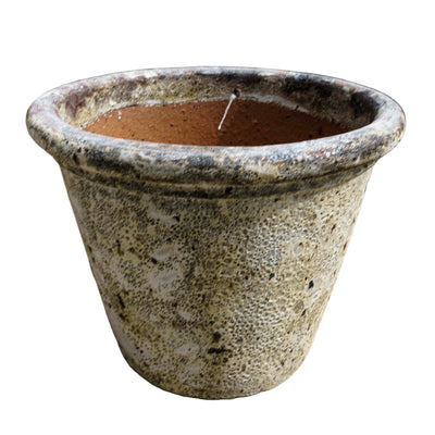 Perry White Ceramic Pot