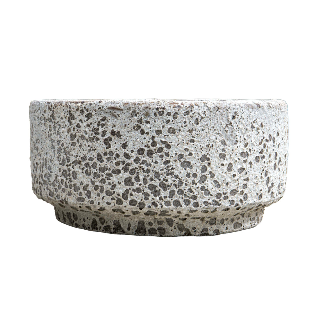 Textura Ceramic Pot White