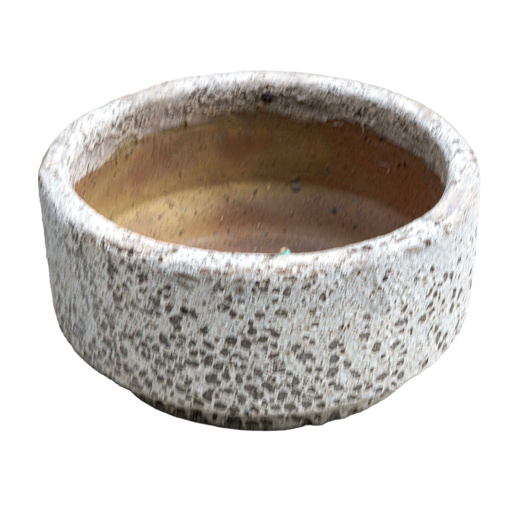 Textura Ceramic Pot White