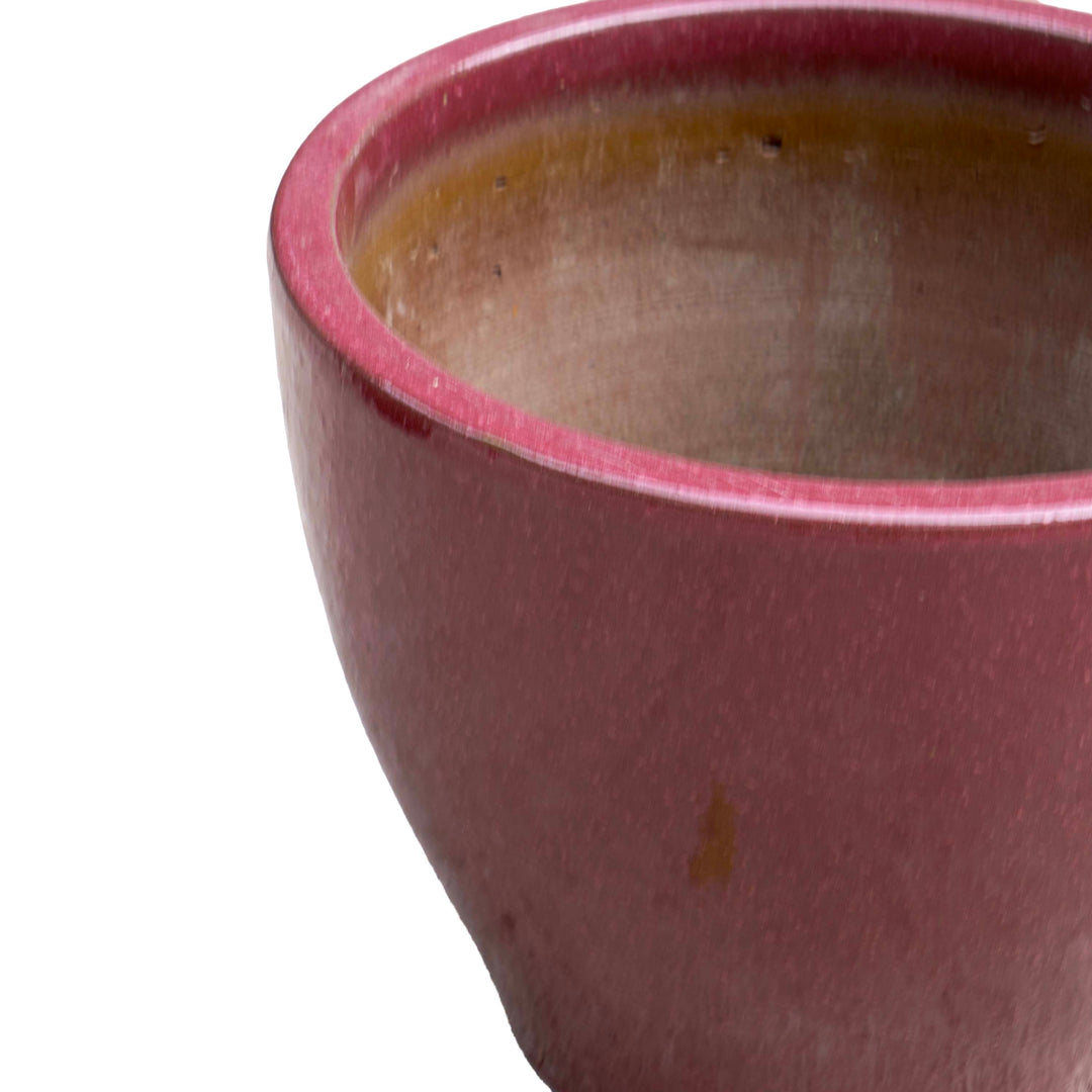 Pebble Pink Ceramic Pot