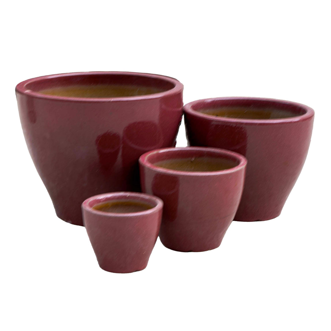 Pebble Pink Ceramic Pot