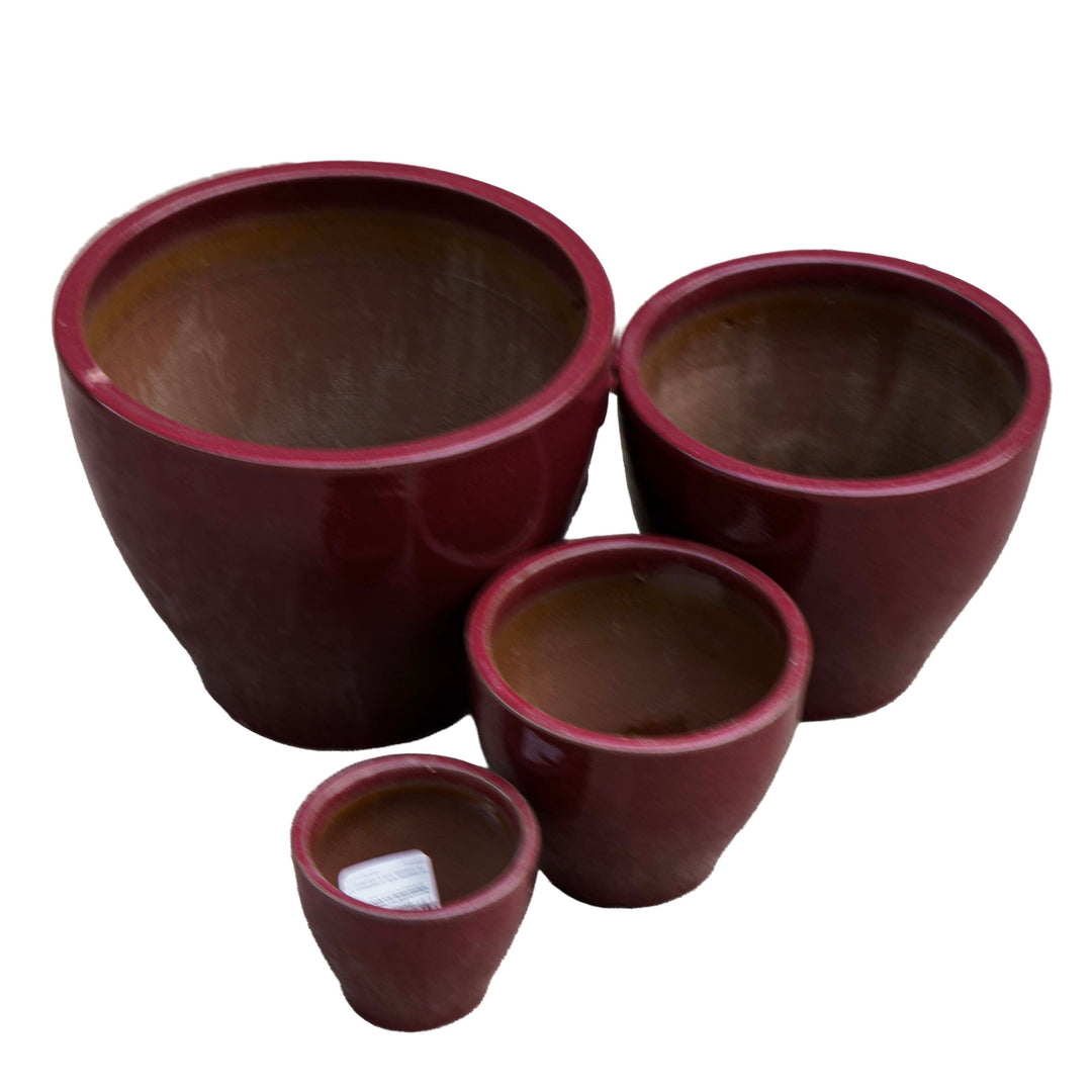 Pebble Pink Ceramic Pot