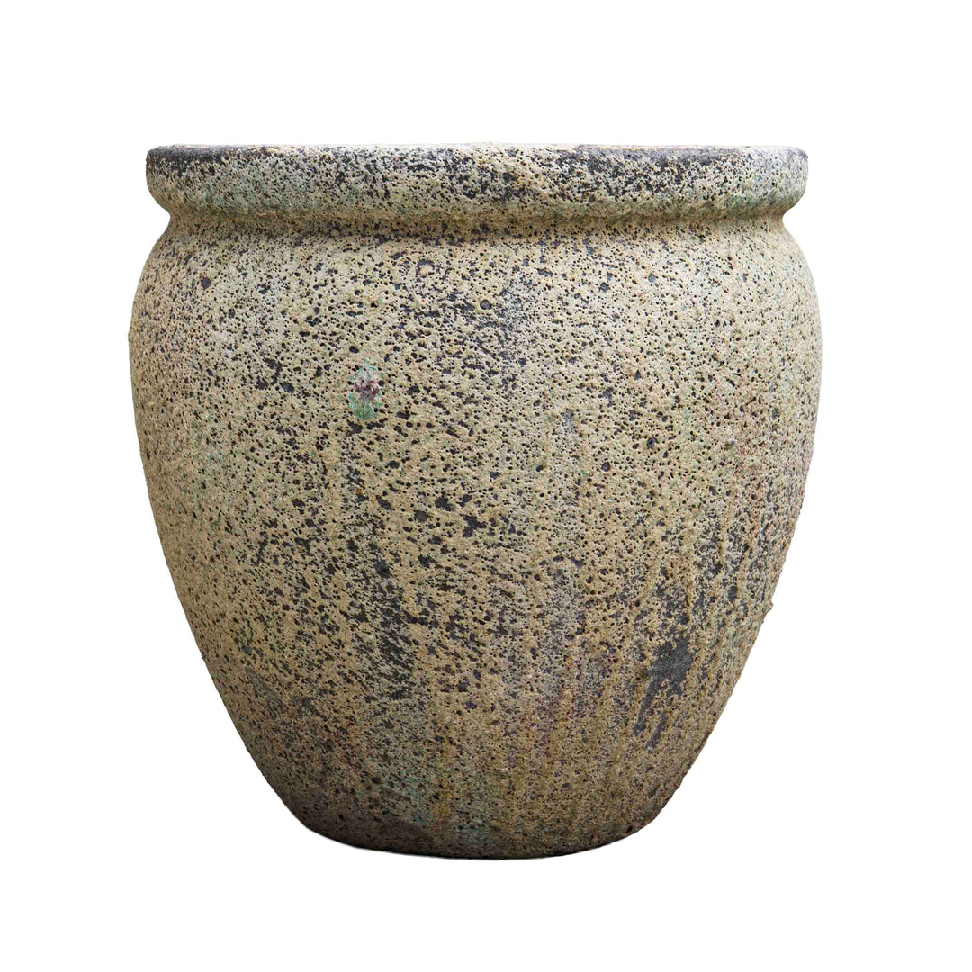 Moss Green Ceramic Pot