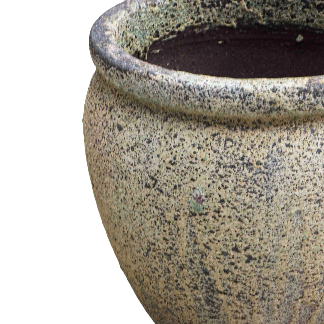 Moss Green Ceramic Pot