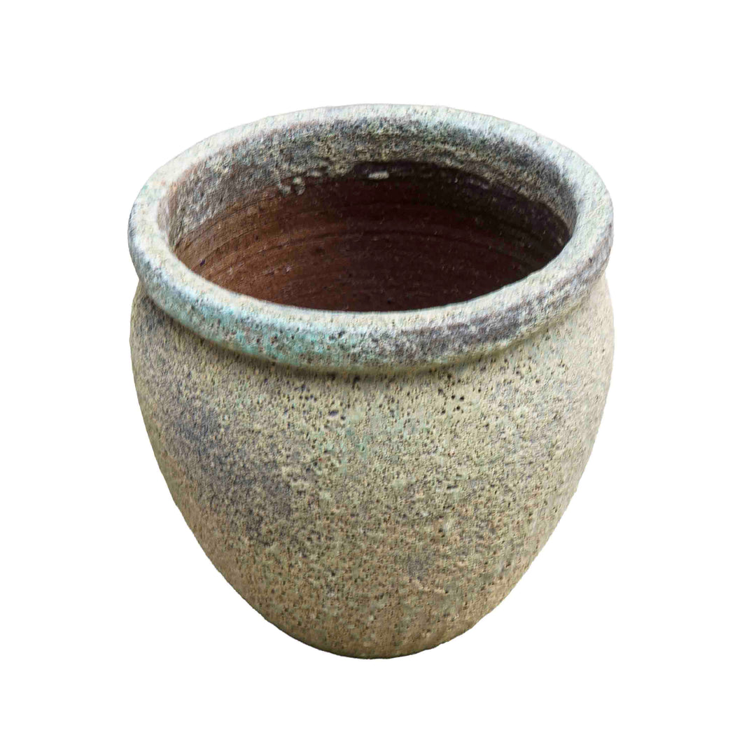 Moss Green Ceramic Pot