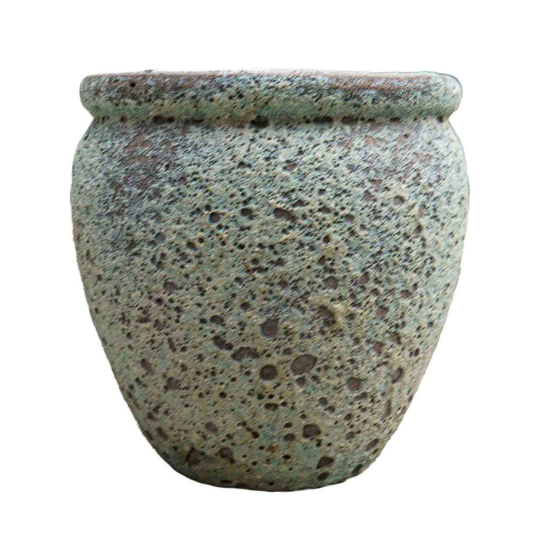 Moss Green Ceramic Pot
