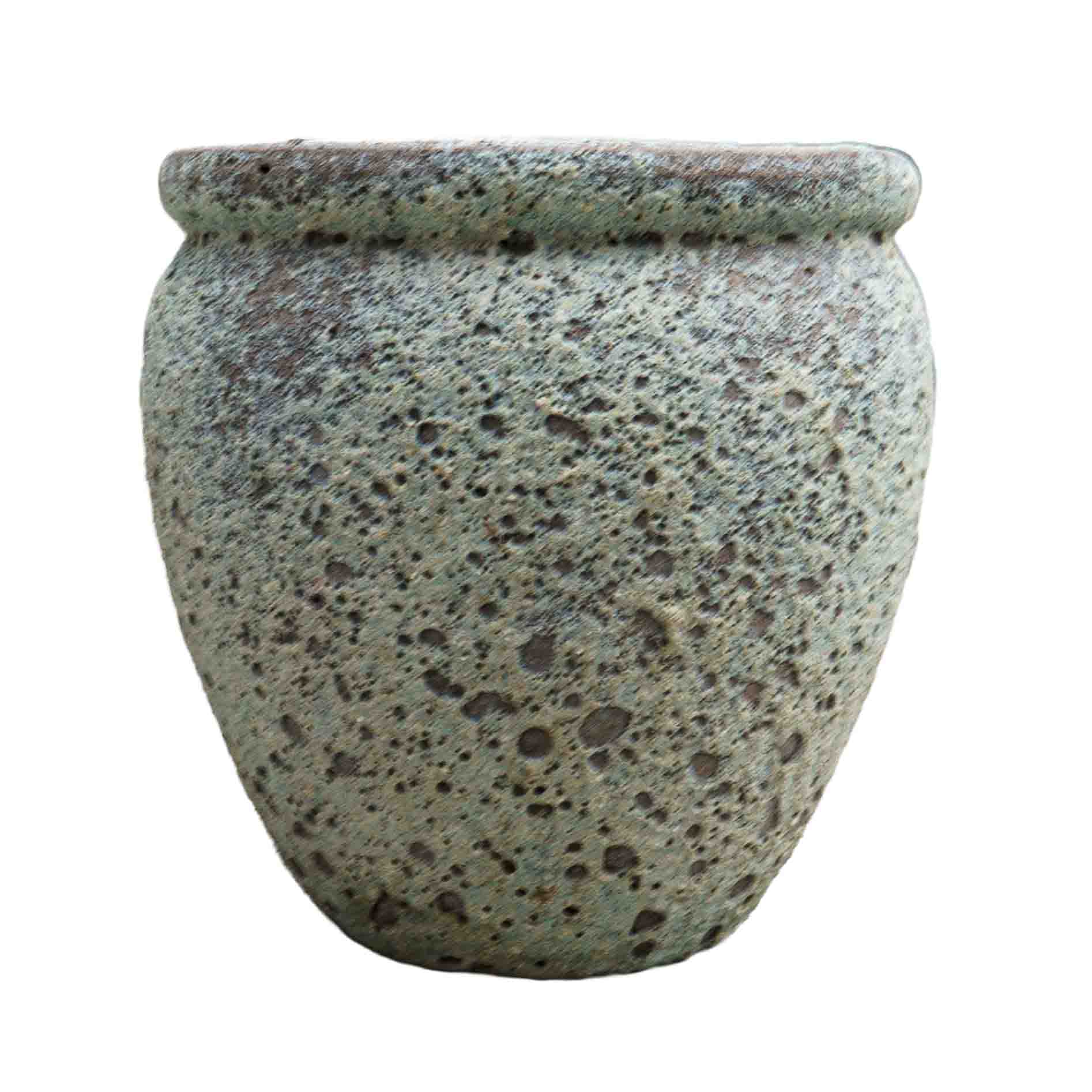 Moss Green Ceramic Pot