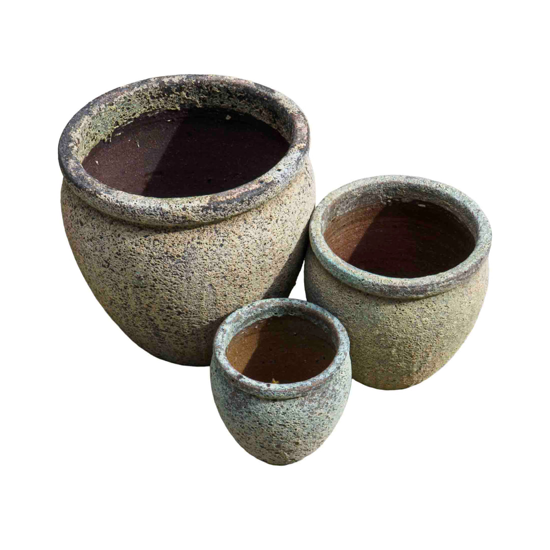Moss Green Ceramic Pot