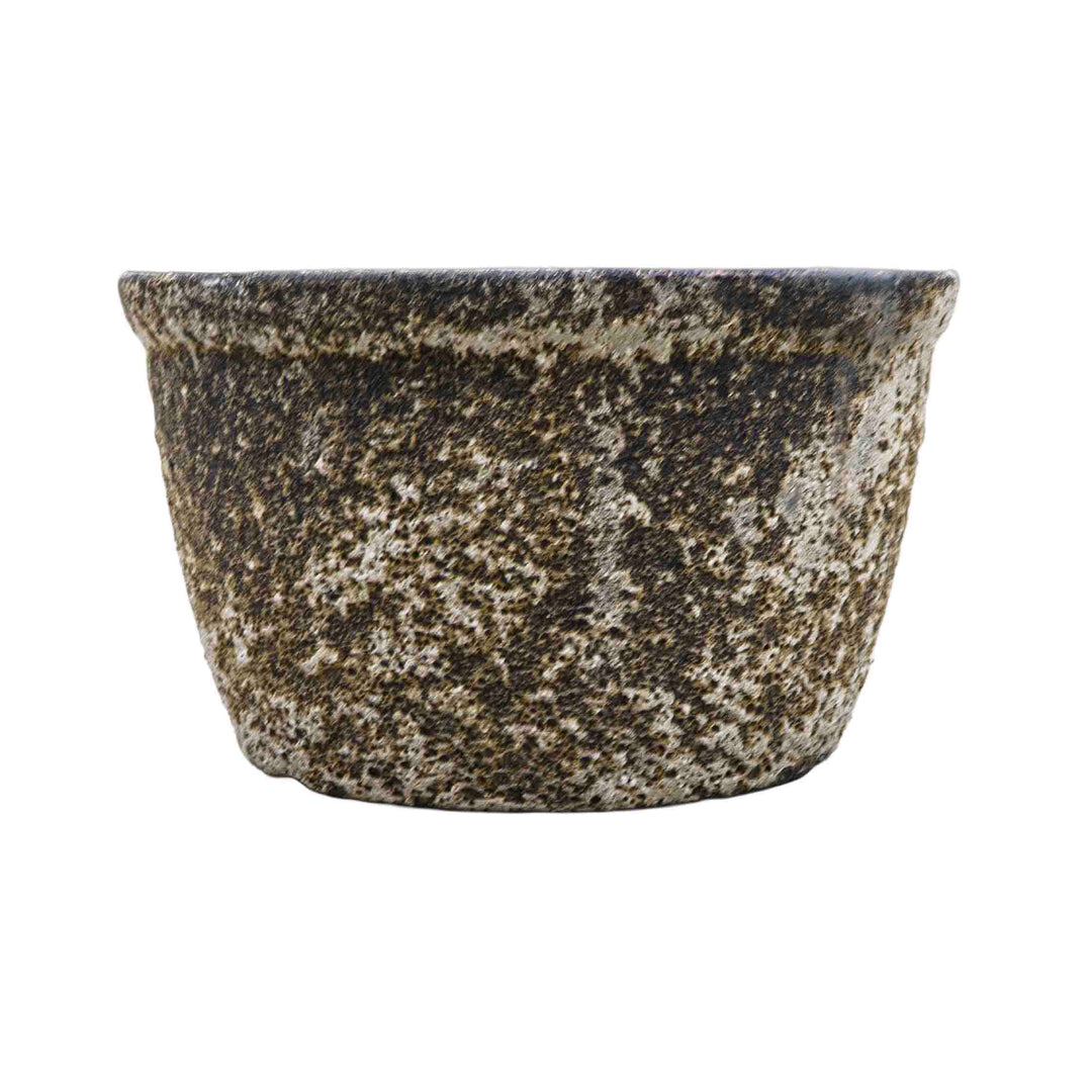 Antique Grey Ceramic Pot