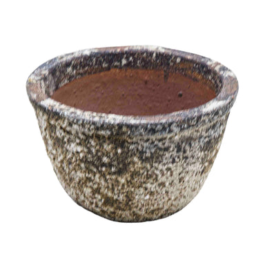 Antique Grey Ceramic Pot