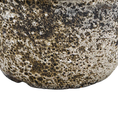 Antique Grey Ceramic Pot