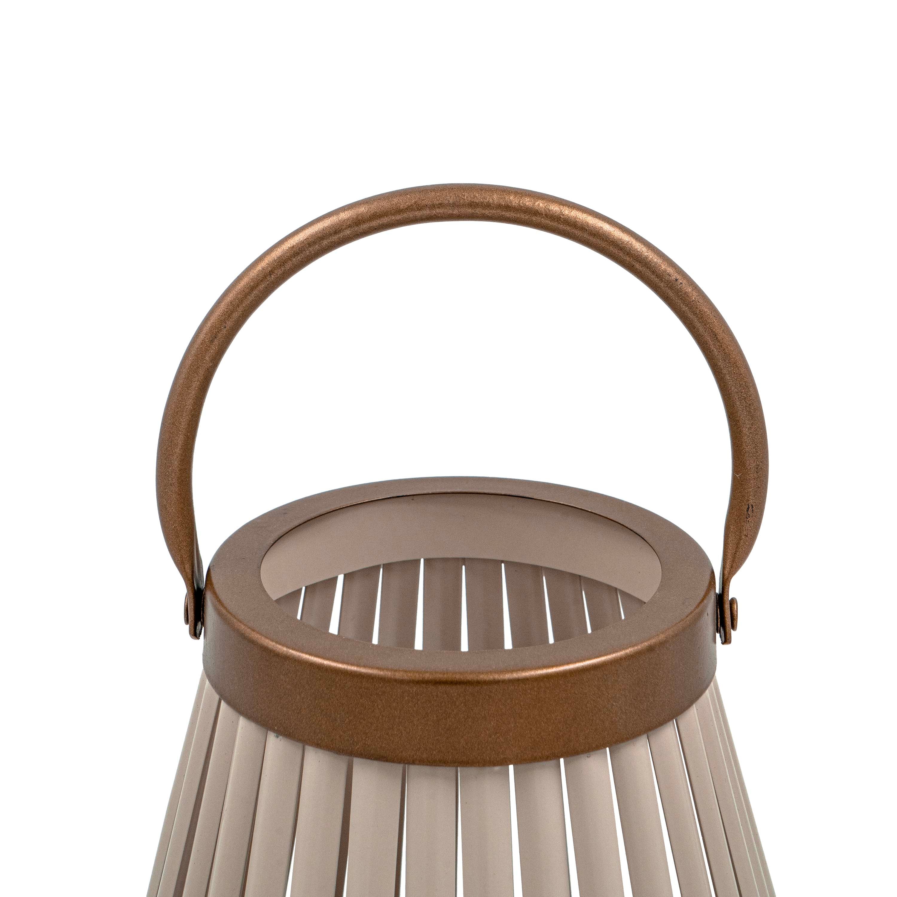 LUMINARA TABLE TOP LANTERN WITH HANDLE