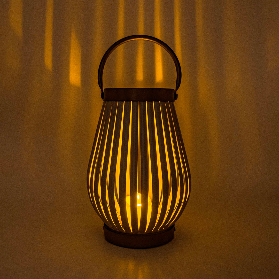 LUMINARA TABLE TOP LANTERN WITH HANDLE