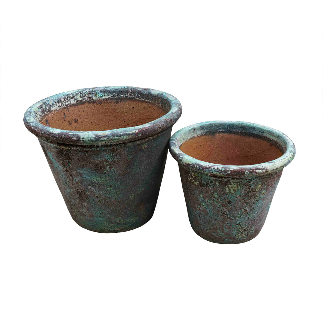 OceanRust Ceramic Pot