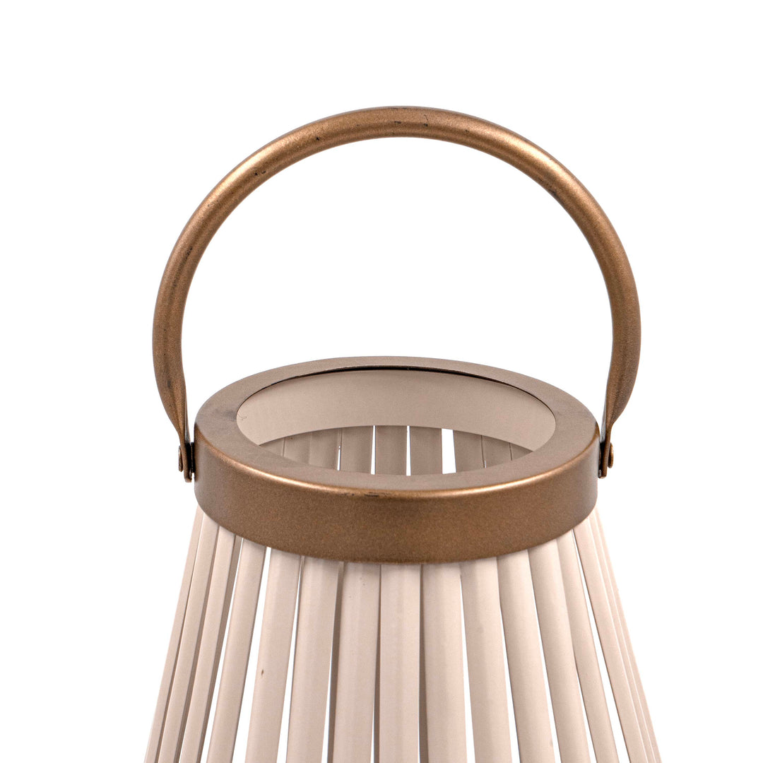 LUMINARA TABLE TOP LANTERN WITH HANDLE