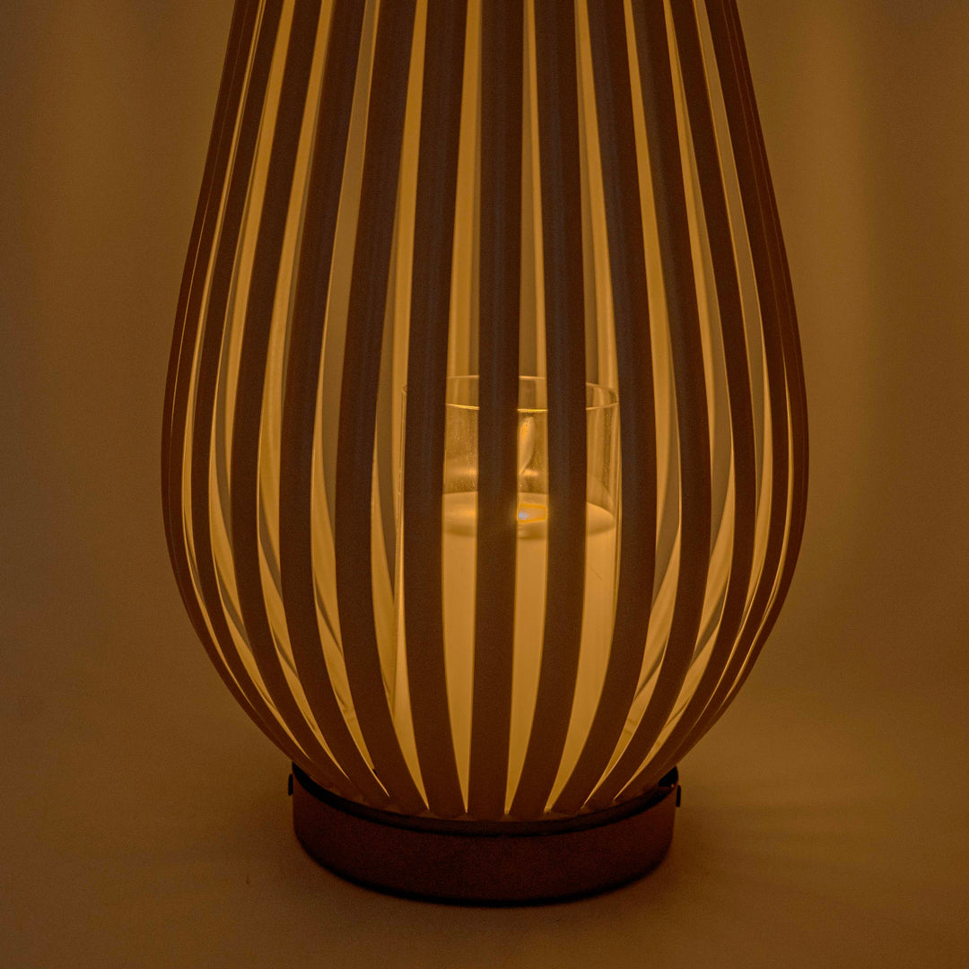 LUMINARA TABLE TOP LANTERN WITH HANDLE