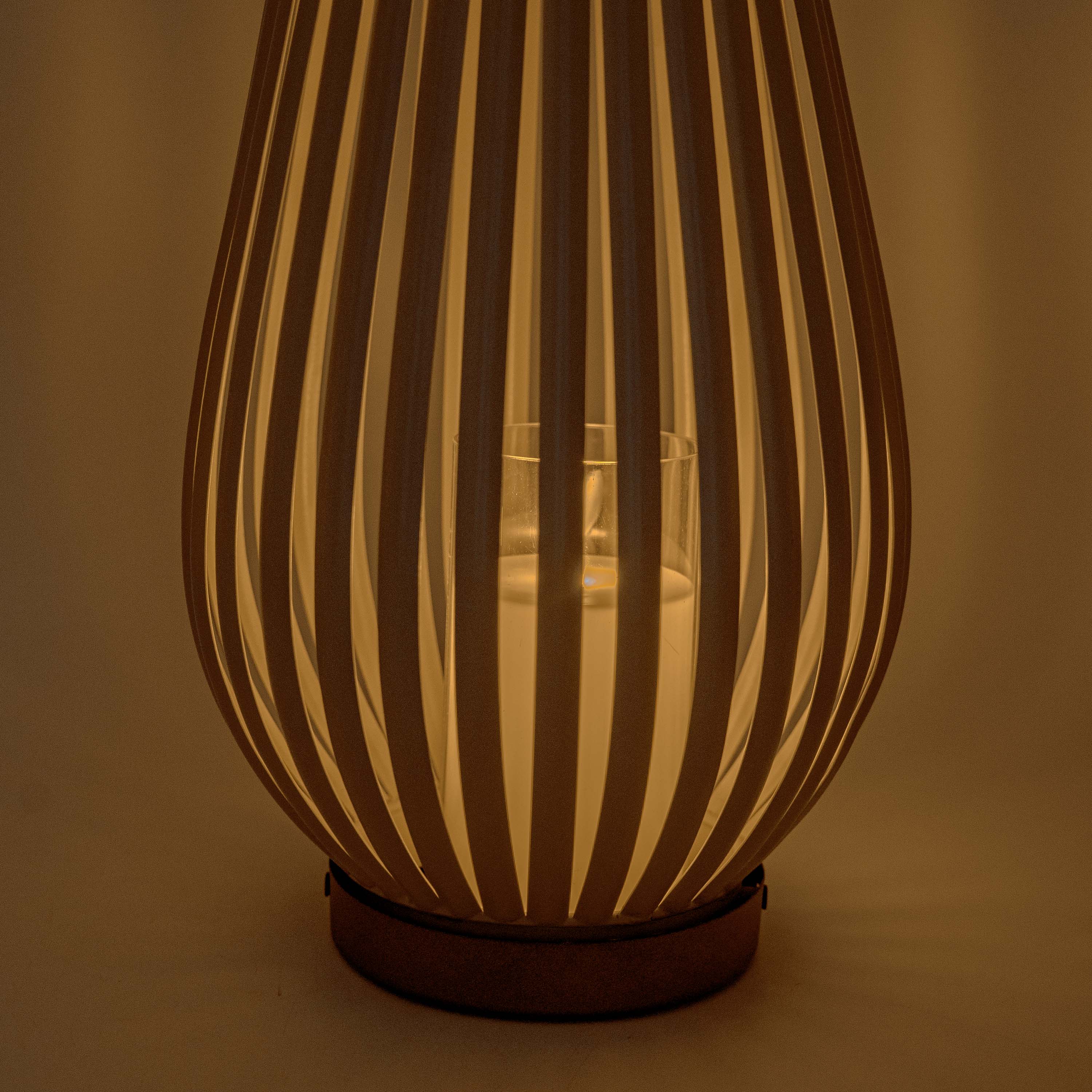 LUMINARA TABLE TOP LANTERN WITH HANDLE