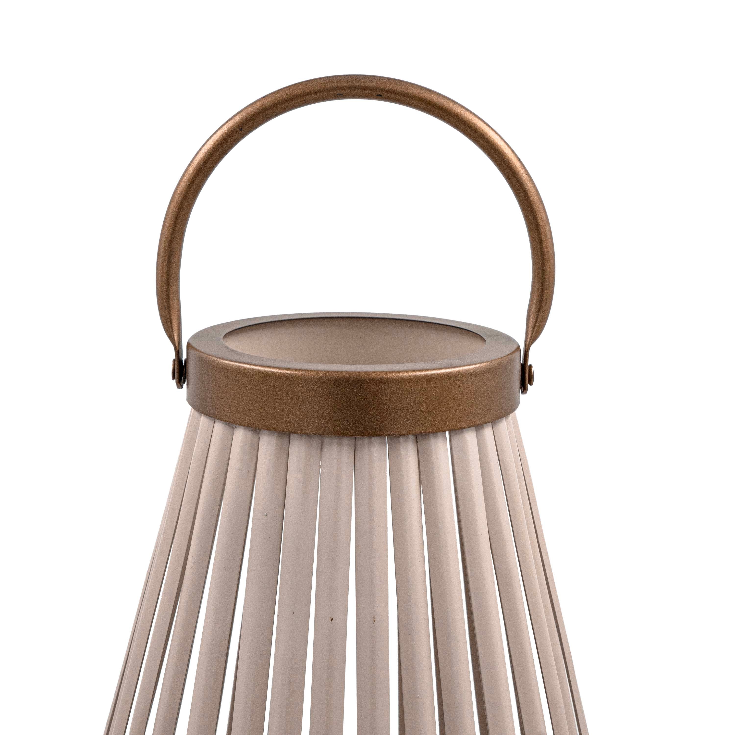 LUMINARA TABLE TOP LANTERN WITH HANDLE